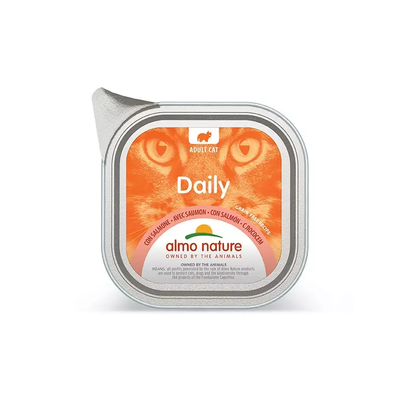 ALMO NATURE Daily Menu con Salmone 100 gr. ALMO NATURE Daily Menu con Salmone 100 gr.