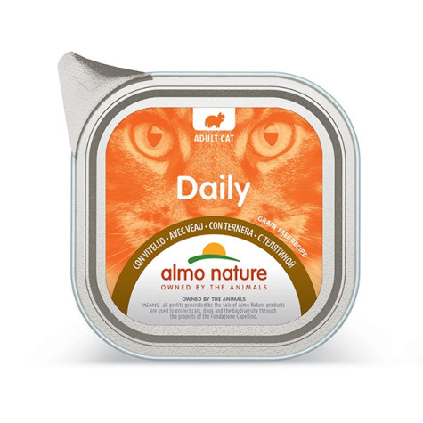 ALMO NATURE Daily Menu with Veal 100 gr.