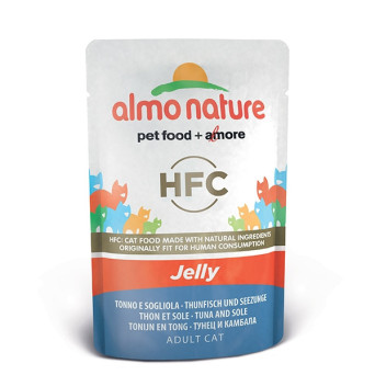 ALMO NATURE HFC Jelly Tuna and Sole 55 gr.