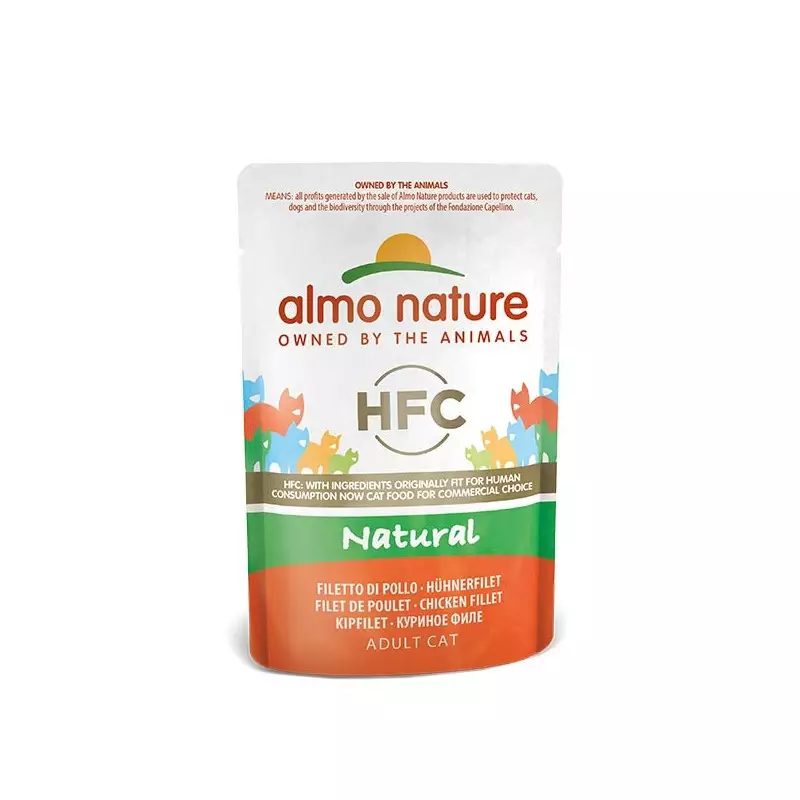 ALMO NATURE HFC Natürliches Hähnchenfilet 55gr.x6