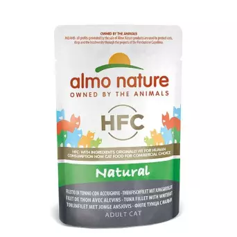 ALMO NATURE HFC Natural Fillet of Tuna and Anchovies 55 gr.