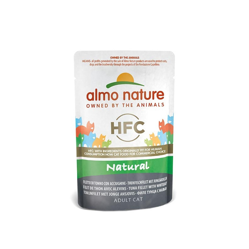 ALMO NATURE HFC Natural Filet de Thon et Acciughine 55 g.