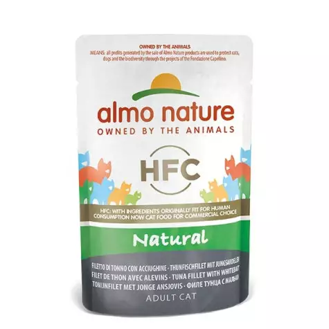 ALMO NATURE HFC Natural Filetto di Tonno e Acciughine 55 gr. - 