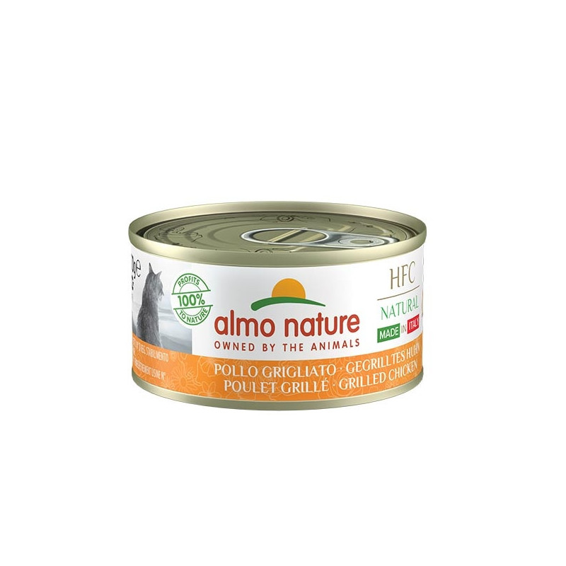 ALMO NATURE HFC Natural Made in Italy Poulet Grigliato 70 g. ALMO NATURE HFC Natural Made in Italy Poulet Grigliato 70 g.