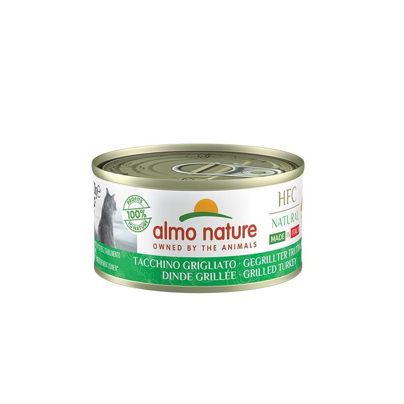 ALMO NATURE HFC Natural Made in Italy Gegrillter Truthahn 70 gr.