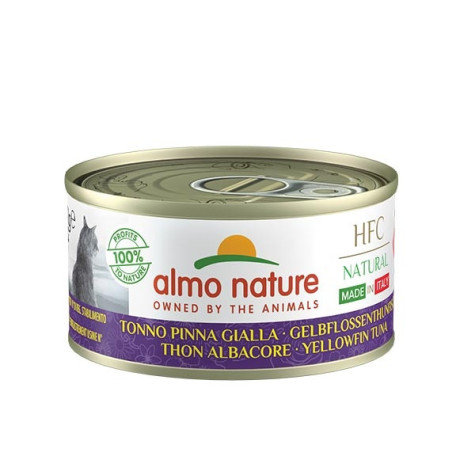 ALMO NATURE HFC Natural Made in Italy Gelbflossen-Thunfisch 70 gr.