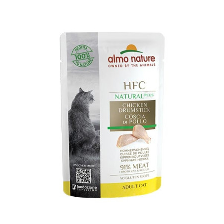 ALMO NATURE HFC Natural Plus Coscia di Pollo 55 gr. - 