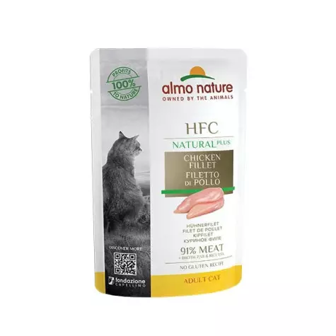 ALMO NATURE HFC Natural Plus Filetto di Pollo 55 gr. - 