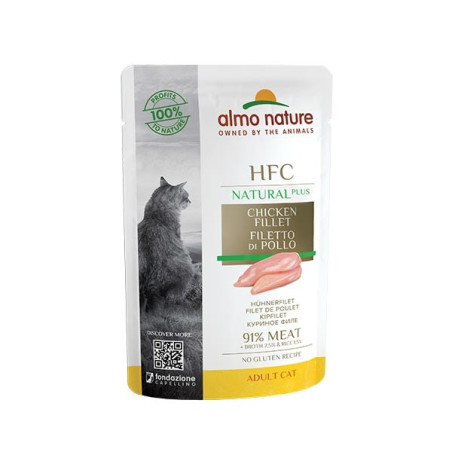 ALMO NATURE HFC Natural Plus Filetto di Pollo 55 gr. - 