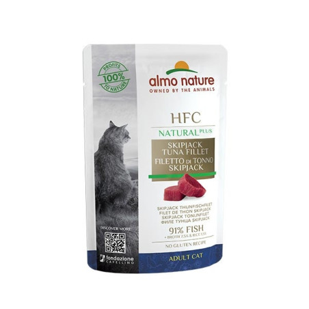 ALMO NATURE  HFC Natural Plus Filetto Di Tonno Skipjack 55 gr. - 