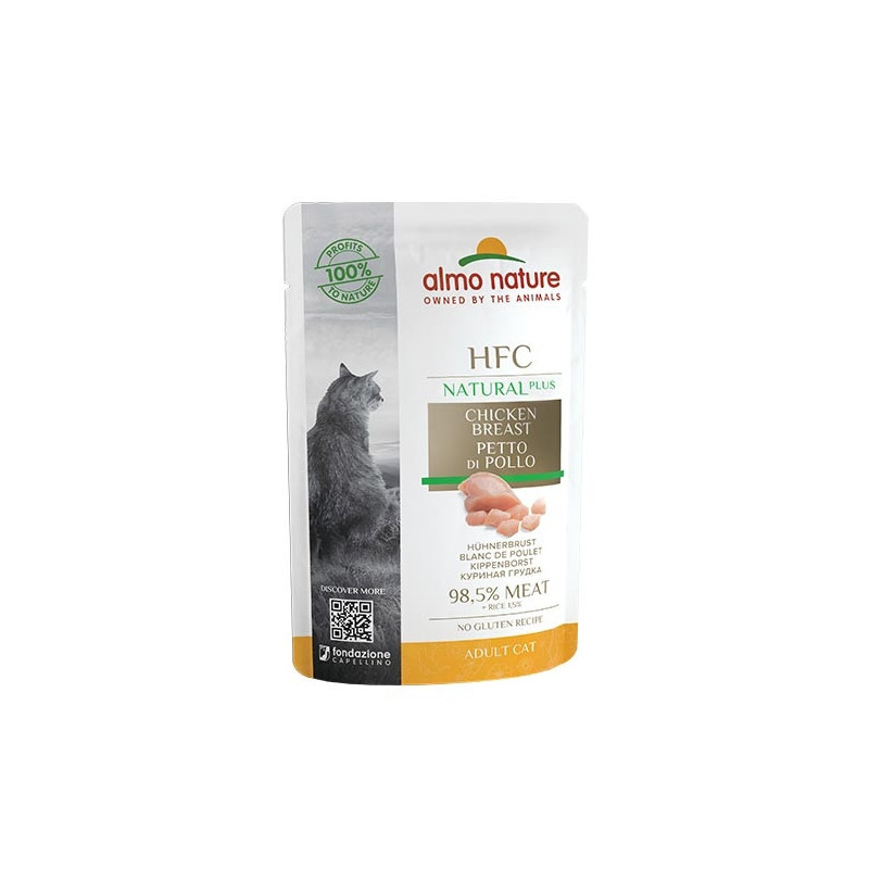 ALMO NATURE HFC Natural Plus Petto Di Thon Skipjack 55 g. ALMO NATURE HFC Natural Plus Petto Di Thon Skipjack 55 g.