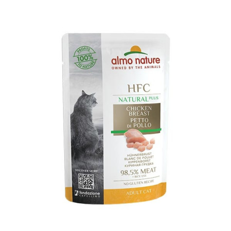 ALMO NATURE HFC Natural Plus Petto Di Thon Skipjack 55 g.