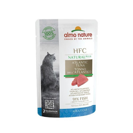 ALMO NATURE HFC Natural Plus Tonno dell'Atlantico 55 gr. - 