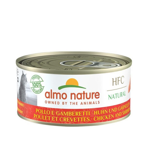 ALMO NATURE HFC Natural Chicken and Shrimp 150 gr.