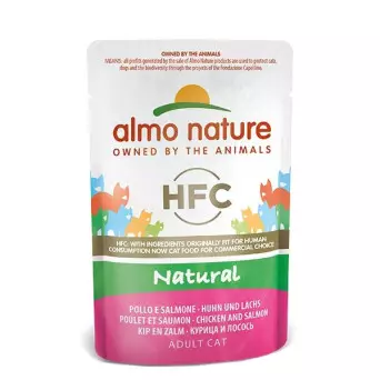 ALMO NATURE HFC Natural Chicken and Salmon 55 gr.