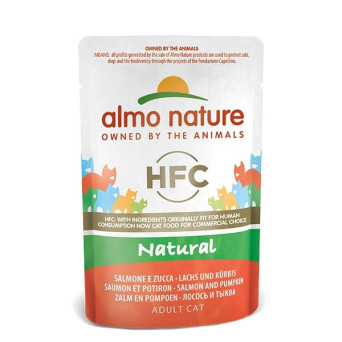 ALMO NATURE HFC Natural Salmon and Pumpkin 55 gr.