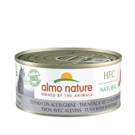 ALMO NATURE HFC Natural Tuna with Anchovies 150 gr.