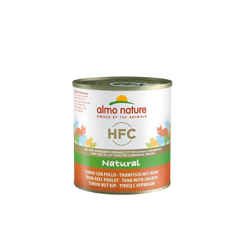 ALMO NATURE HFC Natural Thon avec Poulet 280 g.
