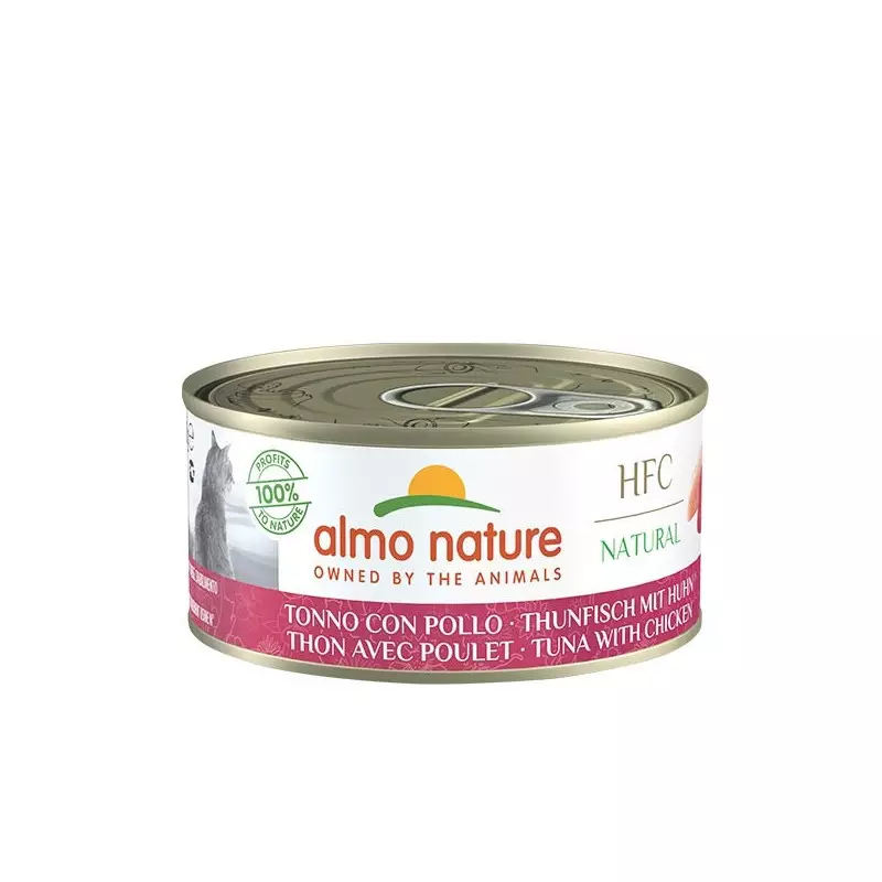 ALMO NATURE HFC Natural Tonno con Pollo 150 gr. ALMO NATURE HFC Natural Tonno con Pollo 150 gr.