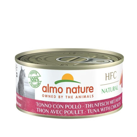ALMO NATURE HFC Natural Tuna with Chicken 150 gr.