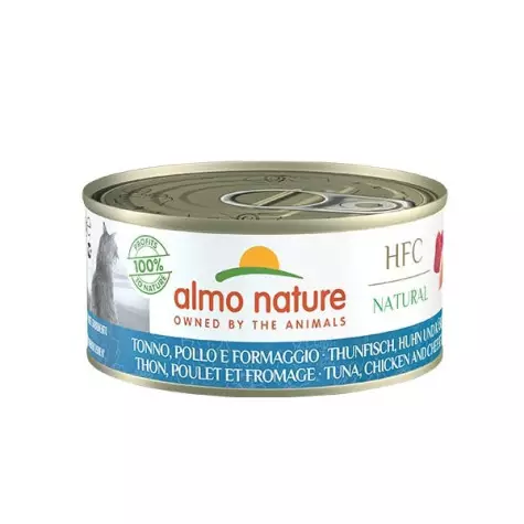 Almo Nature HFC Natural Tonno, Pollo e Formaggioi 150 gr. - 