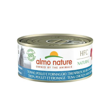 Almo Nature HFC Natural Tonno, Pollo e Formaggioi 150 gr. - 