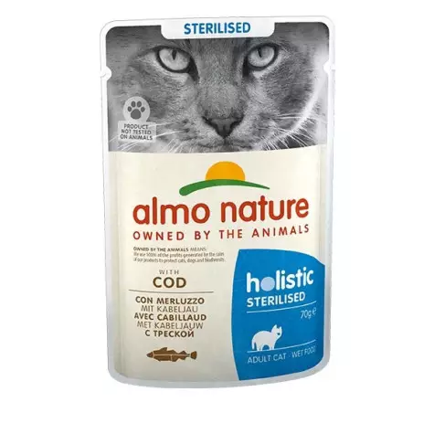 Almo Nature PFC Sterilised con Merluzzo 70 gr.
