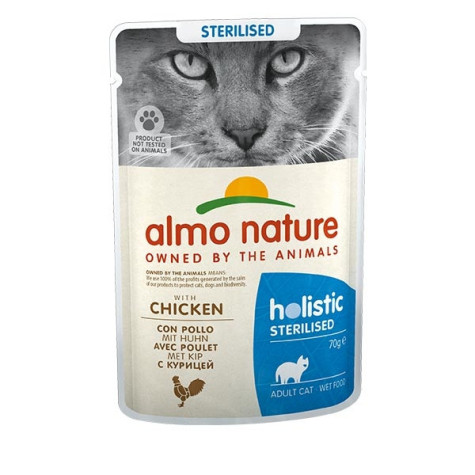 Almo Nature PFC sterilisiert mit Huhn 70 gr.