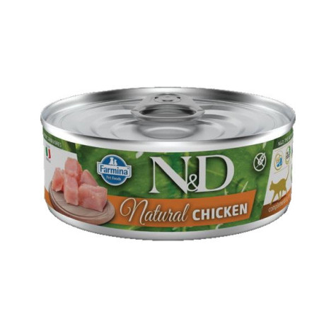 FARMINA N et D NATURAL Poulet 80 g.