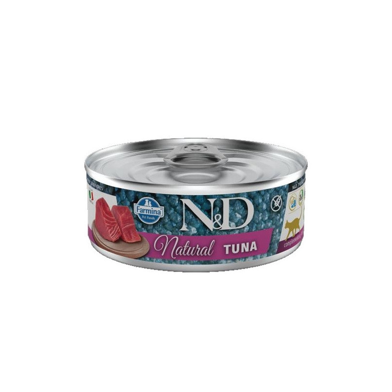 FARMINA N&D NATURAL Tuna and Chicken 80 gr.