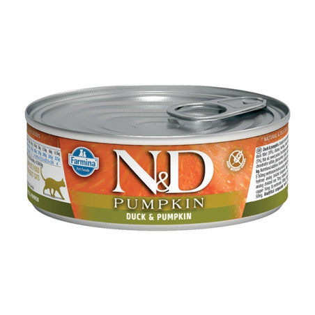 FARMINA N&D PUMPKIN con Anatra e Zucca 80 gr. - 