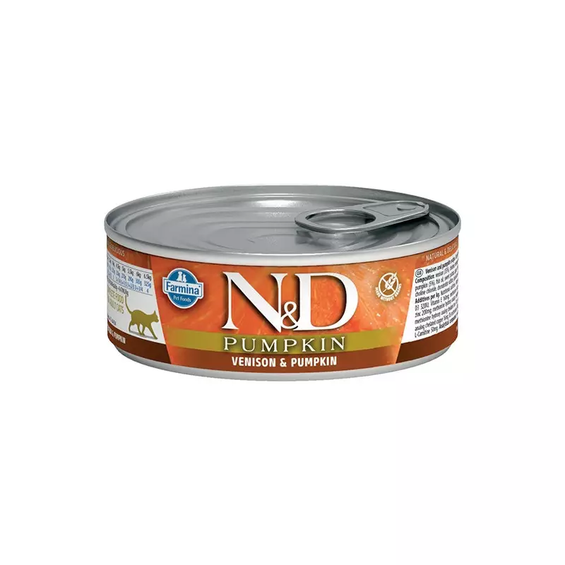 FARMINA N&D PUMPKIN mit Wild und Kürbis 80 gr.
