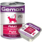 GEMON Chat Adult Paté avec Bœuf 400 g.