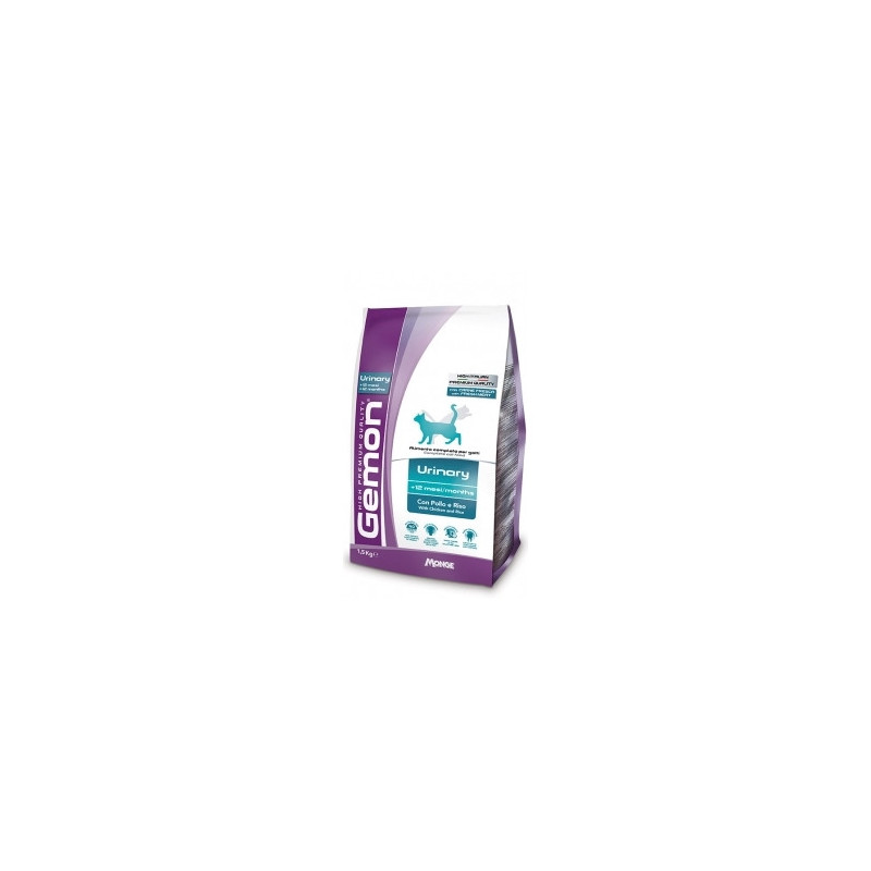 GEMON Gemon Cat Urinary avec Poulet et Riz 1,5 kg. GEMON Gemon Cat Urinary avec Poulet et Riz 1,5 kg.