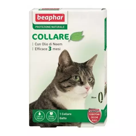 BEAPHAR Natural Protection Collar Neem Oil 35 cm.