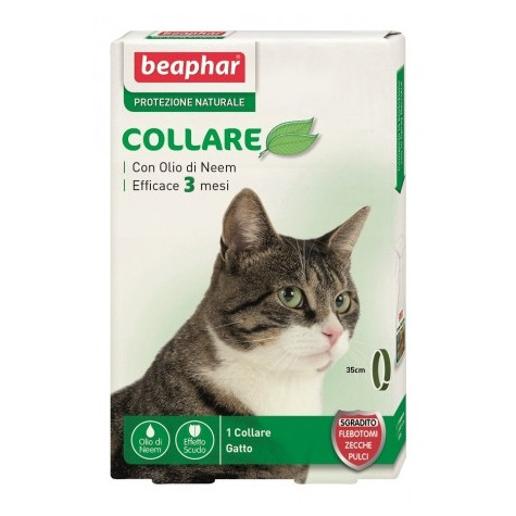 BEAPHAR Protezione Naturale Collare Olio Neem 35 cm. - 