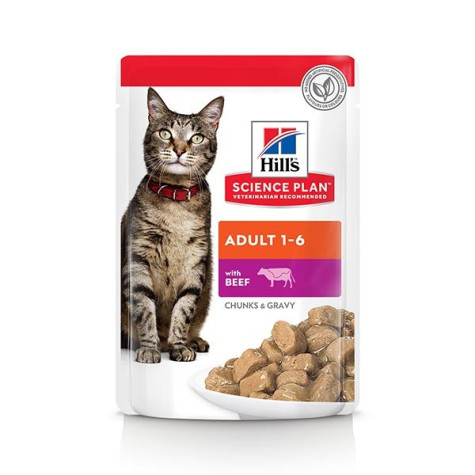 HILL'S Science Plan Adult avec Bœuf 85 g.
