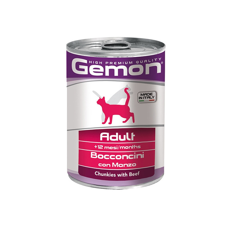 MONGE Adult Bocconcini avec Bœuf 415 g. MONGE Adult Bocconcini avec Bœuf 415 g.