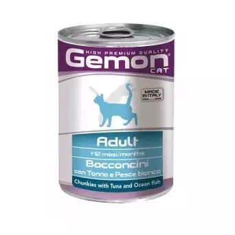 MONGE Adult Chunks with Tuna and White Fish 400 gr.