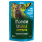 MONGE BWild Grain Free Bocconcini maltagliati en sauce di Anchois avec Ortaggi 85 g.