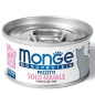 MONGE Monoprotéique Bouchées Pur Porc 80 g.