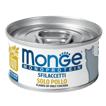 MONGE Monoproteico Sfilaccetti Solo Pollo 80 gr. - 