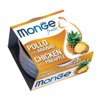 MONGE Natural Superpremium Fruits Pollo con Ananas 80 gr. - 