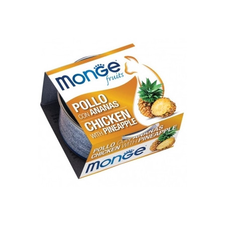 MONGE Natural Superpremium Fruits Pollo con Ananas 80 gr. - 