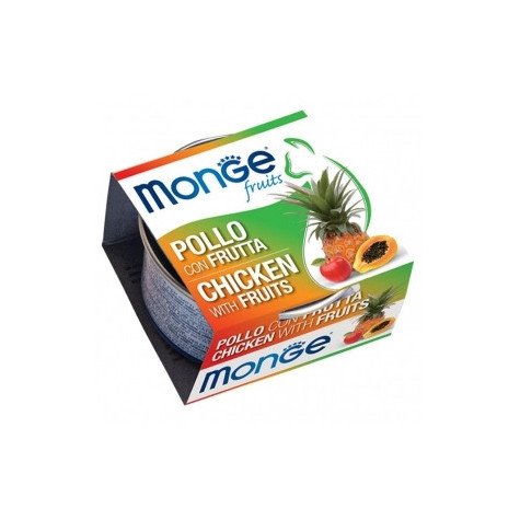 MONGE Natural Superpremium Fruits Poulet avec Frutta 80 g.