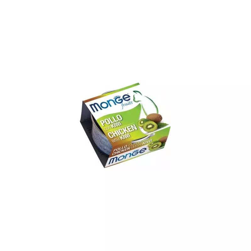 MONGE Natural Superpremium Fruits Pollo con Kiwi 80 gr.