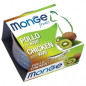 MONGE Natural Superpremium Fruits Poulet avec Kiwi 80 g.