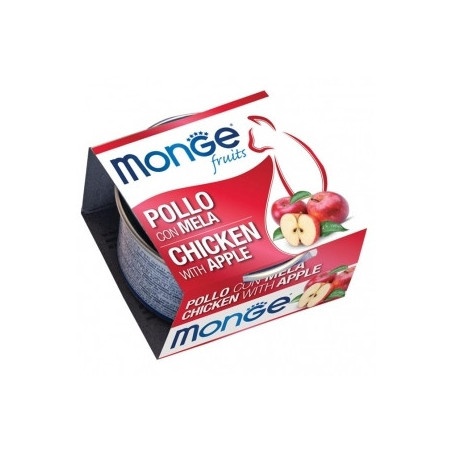 MONGE Natural Superpremium Fruits Pollo con Mela 80 gr. - 