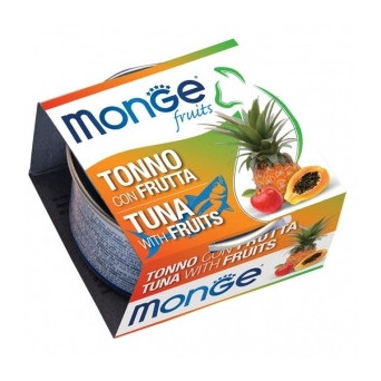 MONGE Natural Superpremium Fruits Tonno con Frutta 80 gr. - 