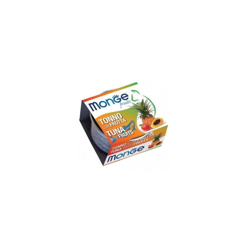 MONGE Natural Superpremium Fruits Thon avec Frutta 80 g.